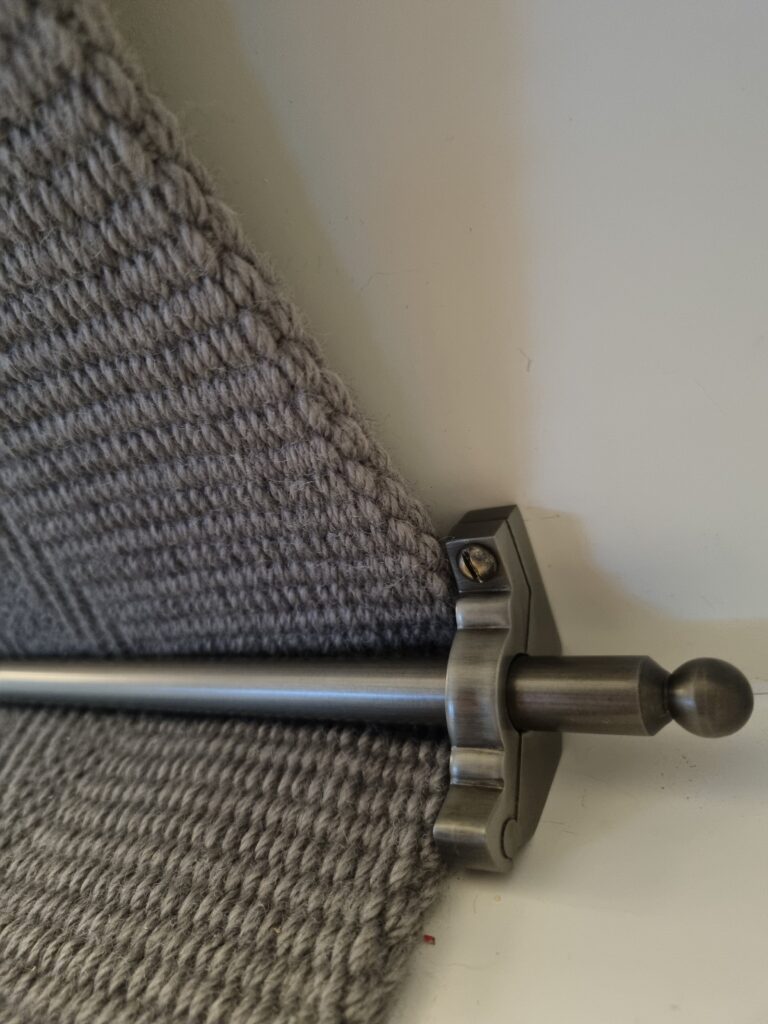 Detalj av montering i trappetrinn